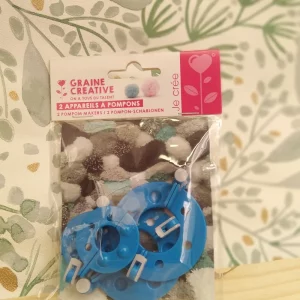 2 appareils à pompoms graine créative