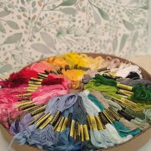 Fil en coton pour broderie artemio