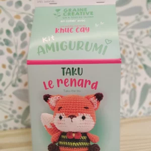 Kit amigurumi - taku le renard