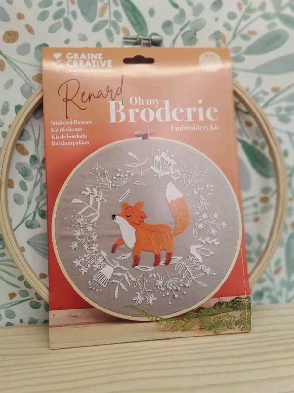 Kit-broderie-graine-créative-renard-maumusson