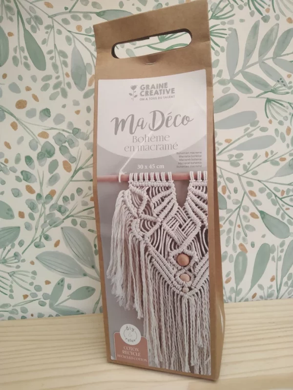 Kit macramé - ma déco en macramé - Graine Créative – Image 3