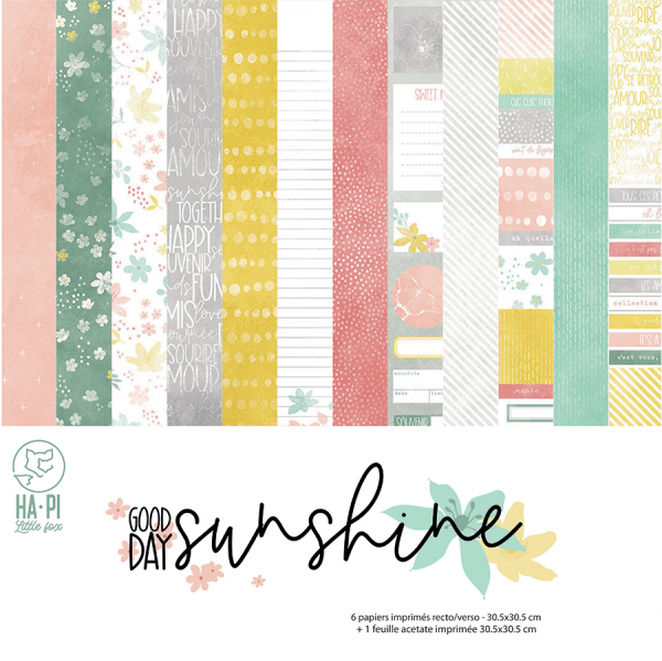 Collection scrapbooking goodday sunshine HPLF