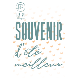 Matrice de découpe -Souvenir d'été - Ha-pi little fox