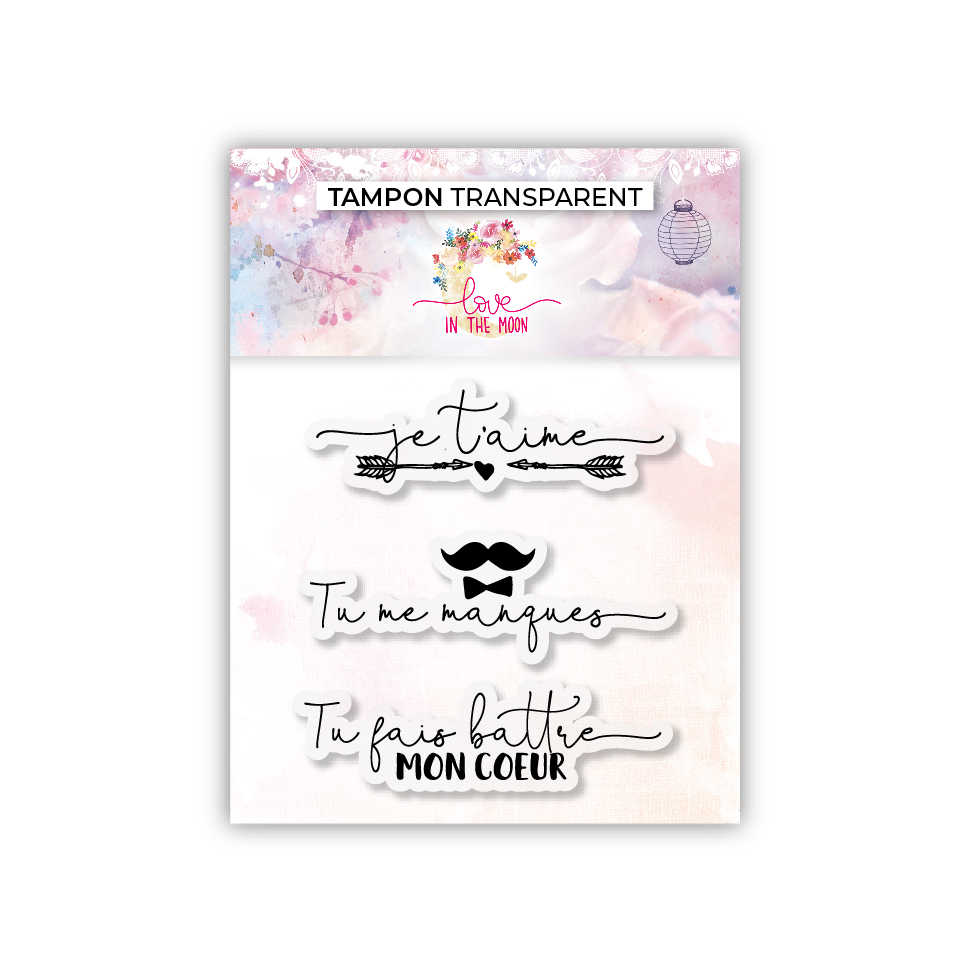Tampon clear - love in the moon automne
