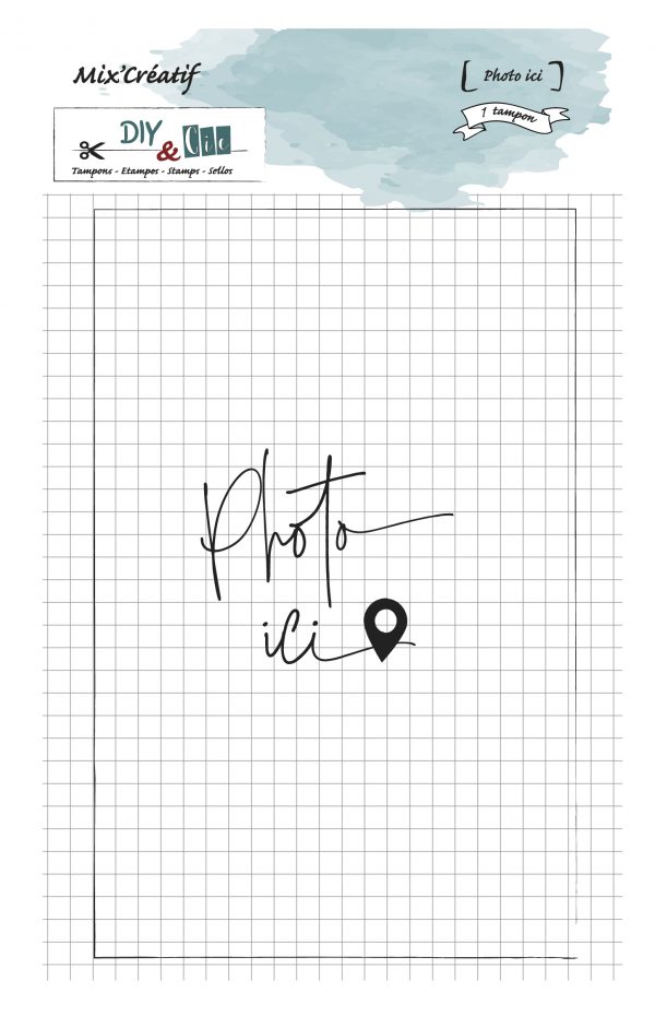 tampon-clear-photo-ici-collection-bullet-journam-varades